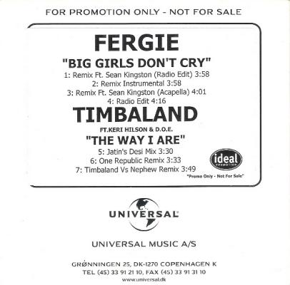 Big Girls Don't Cry (remix)