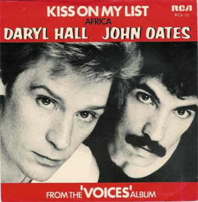 Kiss On My List